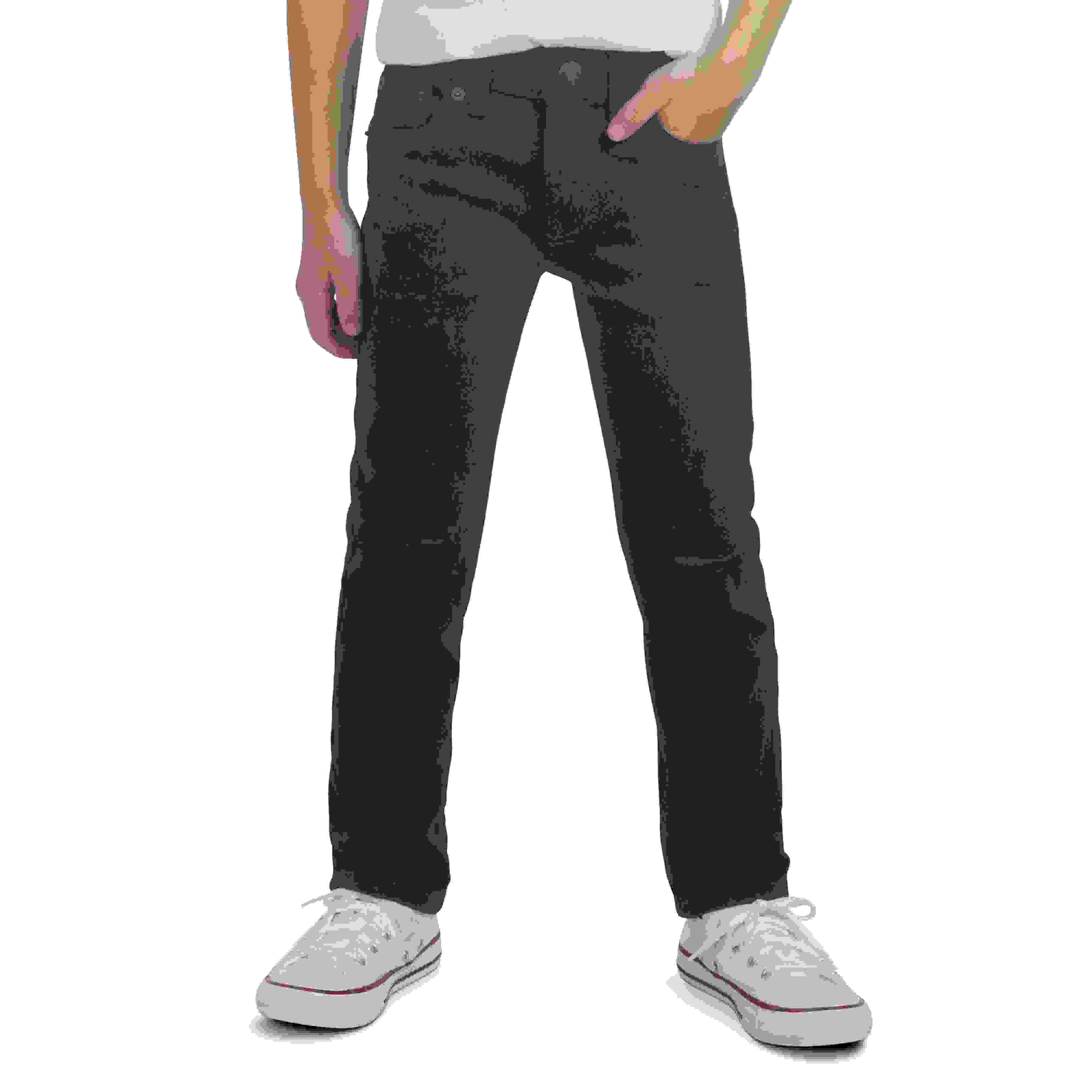 Levi's 510 Skinny Fit Little Boys' Black Wash Denim Jeans